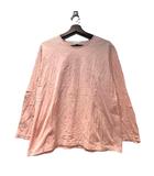 バーバリーズ Burberrys カットソー 長袖 刺繍 ロゴ F ピンク ■WGA