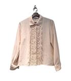 バーバリーズ Burberrys シャツ レース 長袖 7 ピンク ■WGA