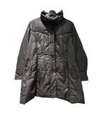 レリアン Leilian ダウンコート フェザー M ダークグレー ■WGA