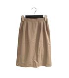 バーバリーズ Burberrys スカート ウール ひざ丈 7 ベージュ ■WGA