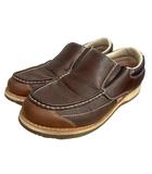 エドウィン EDWIN スリッポン スニーカー 26.5㎝ 茶 ブラウン ■GY99