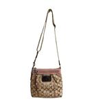コーチ COACH PUPPY ショルダーバッグ シグネチャー 茶 ブラウン ■GY99