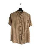 エストネーション ESTNATION シャツ ベージュ 半袖 ベージュ ■GY99