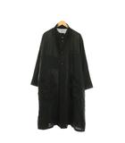 ヨウジヤマモト YOHJI YAMAMOTO REGULATION ヘンプアトリエコート 2 ブラック /DO ■OS