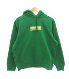 シュプリーム SUPREME プルオーバー パーカー フーディ ボックスロゴ 長袖 S 緑 グリーン /FF ■GY18