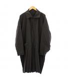 オムプリッセイッセイミヤケ HOMME PLISSE ISSEY MIYAKE ステンカラーコート プリーツ ロング カットオフ グレー HP41FA001 /KH