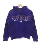 シュプリーム SUPREME プルオーバー パーカー フーディ ビジューロゴ 長袖 S 紫 パープル /FF ■GY18