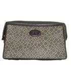 ニナリッチ NINA RICCI セカンドバッグ 総柄 茶 ブラウン ■GY99