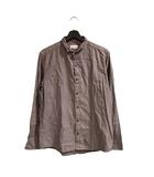 カルバンクライン CALVIN KLEIN シャツ 長袖 L グレー ■GY99