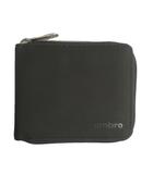 アンブロ UMBRO 財布 コインケース付き ジップ 黒 ブラック ■GY99