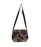 レスポートサック LesportSAC ショルダーバッグ 花柄 ベージュ 黒 ブラック ■GY99