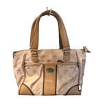 フィラ FILA ハンドバッグ 総柄 ベージュ ■GY99