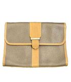 ランセル LANCEL セカンドバッグ 総柄 ベージュ ■GY99