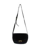 ニナリッチ NINA RICCI ショルダーバッグ レザー 黒 ブラック ■GY99