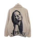 シュプリーム SUPREME 24AW Kate Moss Fleece Jacket ケイトモス フリースジャケット ボア ジップアップ L ベージュ /TZ ■GY18