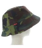 シュプリーム SUPREME 25SS Layered Camo Crusher 帽子 ハット ウッドランドカモ柄 M/L カーキ /YO3 ■AD