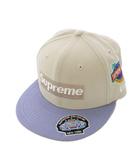 シュプリーム SUPREME 23AW Championships Box Logo New Era ボックスロゴ ベースボールキャップ 野球帽 58.7cm ベージュ /KH