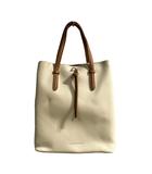 マカロニック MACARONIC 美品 STYLE トートバッグ ハンドバッグ 白 ホワイト ■GY99