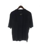 プラダ PRADA 23SS Cotton Short Sleeves Logo Tee  Tシャツ カットソー 半袖 ロゴ XXS 黒 ブラック UJN861 S232 240 ■GY18 /MQ