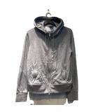 アルマーニエクスチェンジ A/X ARMANI EXCHANGE パーカー フーディ ジップアップ 長袖 M グレー ■GY99