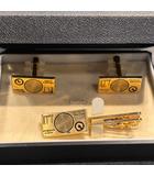 ダンヒル dunhill カフス タイピン セット ゴールドカラー ■GY99