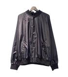 セリーヌ CELINE 22AW ナイロンテディジャケット BOY DOLL NYLON TEDDY JACKET バックプリント ブルゾン 50 M 黒 ブラック 2W751495M