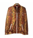 セリーヌ CELINE タイガー ジップアップ トラックジャケット Tiger ZIP UP SWEAT アニマル柄 ブルゾン XS ブラウン系 2Y654382Q