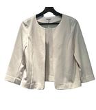 ナチュラルビューティーベーシック NATURAL BEAUTY BASIC ジャケット ノーカラー M ピンク ■GY99