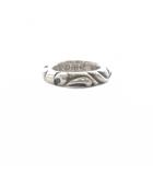 クロムハーツ CHROME HEARTS SCRL BAND 925 ピンキーリング 指輪 1.5号 シルバー /SR