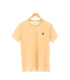 バーバリー BURBERRY Monogram Motif Cotton T-shirt Tシャツ カットソー ロゴ刺繍 M ベージュ /CX ■OS