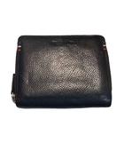 マリクレール MARIE CLAIRE homme 二つ折り財布 ラウンドジップ 紺 ネイビー ■GY99