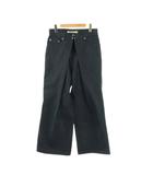 ジョンローレンスサリバン JOHN LAWRENCE SULLIVAN N Rigid denim wide pants indigo デニムパンツ ジーンズ コットン 44 インディゴ /NR ■OS