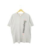 シュプリーム SUPREME Independent インディペンデント Tシャツ カットソー クルーネック 半袖 プリント ロゴ M グレー /AH10 ■GY12