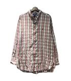 ラルフローレン RALPH LAUREN チェックシャツ 長袖 LL ピンク ■GY06
