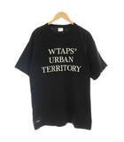 ダブルタップス WTAPS 24SS WUT SS TEE BLACK Tシャツ 半袖 ロゴ 03 黒 ブラック /☆G