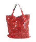 バオバオ イッセイミヤケ BAOBAO ISSEY MIYAKE 10×10 プリズムマット トートバッグ ハンド 赤 レッド /SS ■OS