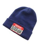 シュプリーム SUPREME Gonz NameTag Beanie 帽子 ニットキャップ ニット帽 紺 /MI ■OS