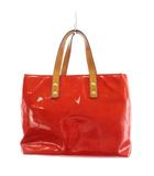 ルイヴィトン LOUIS VUITTON ヴェルニ リードPM ハンドバッグ エナメル 赤 レッド M91088 /AN36 ■OH