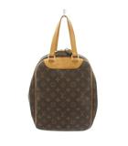 ルイヴィトン LOUIS VUITTON モノグラム エクスカーション ハンドバッグ PVCレザー ヌメ革 茶 ブラウン M41450 /YT36 ■OH