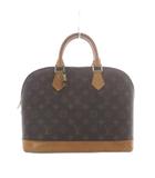 ルイヴィトン LOUIS VUITTON アルマPM ハンドバッグ トートバッグ 茶 ブラウン レザー モノグラム柄 M51130 /RI ■OS ■OH