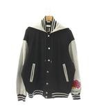 ファセッタズム FACETASM ×FRUIT OF THE LOOM STADIUM SWEAT JACKET ジャケット スタジャン パーカー スウェット 4 ブラック グレー /ES ■OS ■SH