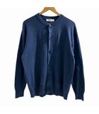 グリーンレーベルリラクシング ユナイテッドアローズ green label relaxing カーディガン スウェット 青 ブルー M ■GY99