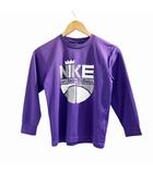ナイキ NIKE 美品 バスケットボール ウエア プリント 紫 パープル XS