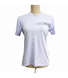 グッチ GUCCI Tシャツ カットソー ロゴ 半袖 ストレッチ 紫 パープル 約M ■WY