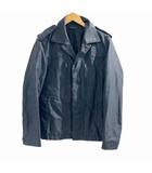 ポールスミス PAUL SMITH ミリタリージャケット ブルゾン 黒 ブラック L ■GY09