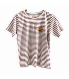マックレガー マクレガー McGREGOR 美品 半袖 Tシャツ カットソー ボーダー 赤 レッド 白 ホワイト M ■MET1