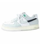 ナイキ NIKE AIR FORCE 1 '07 LV8 エアフォース1 ライトシルバー DZ25522-001 スニーカー スプリット US10 28cm ホワイト ブラック 0625