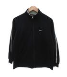 ナイキ NIKE ドライフィット ジャケット ジャージ ロゴ ライン M 黒 ブラック /JS ■YHS2