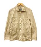 ダーバン DURBAN ワークジャケット カバーオール コットン リネン混 S ベージュ 系 ■YHS2 0907