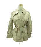 イエナ IENA 美品 トレンチコート スプリング ベルト ショート丈 ベージュ 0926 ■YHS4